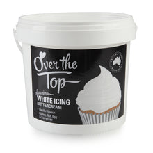 Load image into Gallery viewer, Buttercream White Icing Vanilla 1.7kg Edibles Over The Top   
