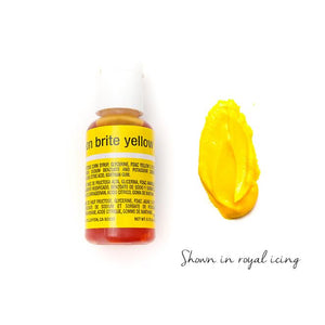 Liqua-Gel Neon Yellow 20ml Edibles Chefmaster   