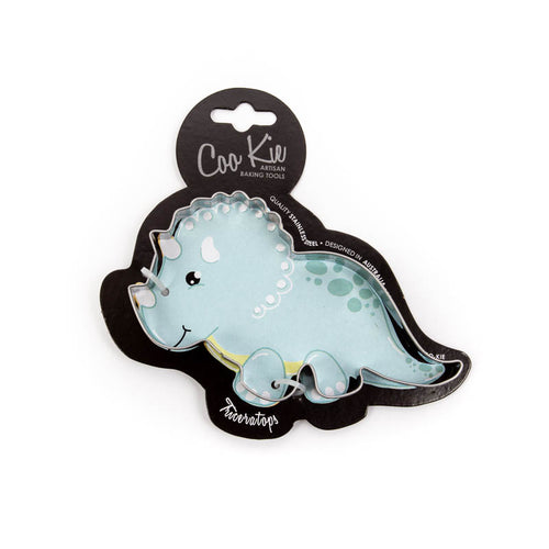 Coo Kie Cookie Cutter - Triceratops Supplies Coo Kie   