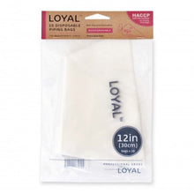 Load image into Gallery viewer, Piping Bags Clear Degradable 12&quot; 10pk Cake Decorating Supplies Loyal   