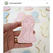 Load image into Gallery viewer, Cookie Cutter &amp; Embosser Stamp - (Frozen) Anna Supplies Cookie Cutter Store   