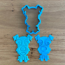 Load image into Gallery viewer, Cookie Cutter &amp; Embosser Stamp - Dog Schnauzer Supplies Cookie Cutter Store   