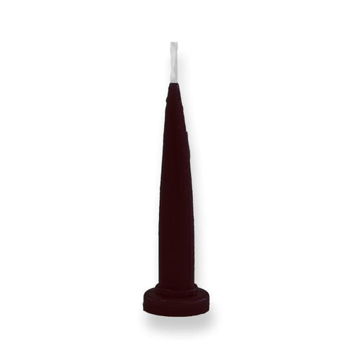Single Bullet Candles 4.5cm Tall Black  Cake & Candle   