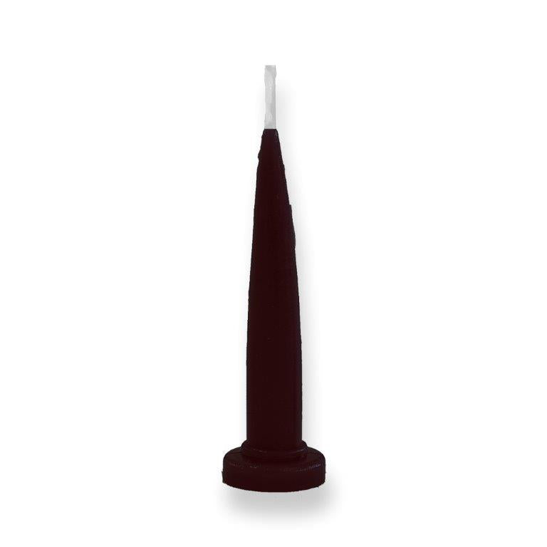 Single Bullet Candles 4.5cm Tall Black  Cake & Candle   