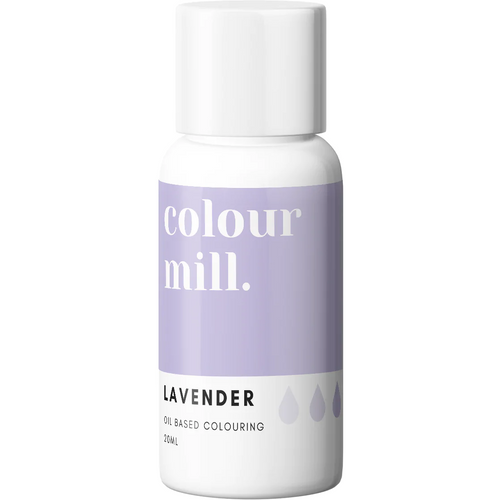 Oil Based Colouring 20ml Lavender Edibles Colour Mill.   