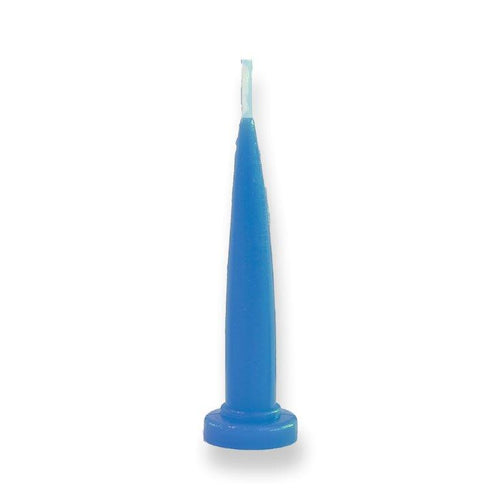 Single Bullet Candles 4.5cm Tall Navy Blue  Cake & Candle   