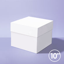 Load image into Gallery viewer, Regular Cake Boxes (All Sizes)  Bake Group 10&quot; Square Cake Box (6&quot; Tall)  