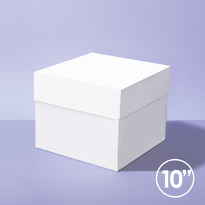 Regular Cake Boxes (All Sizes)  Bake Group 10" Square Cake Box (6" Tall)  
