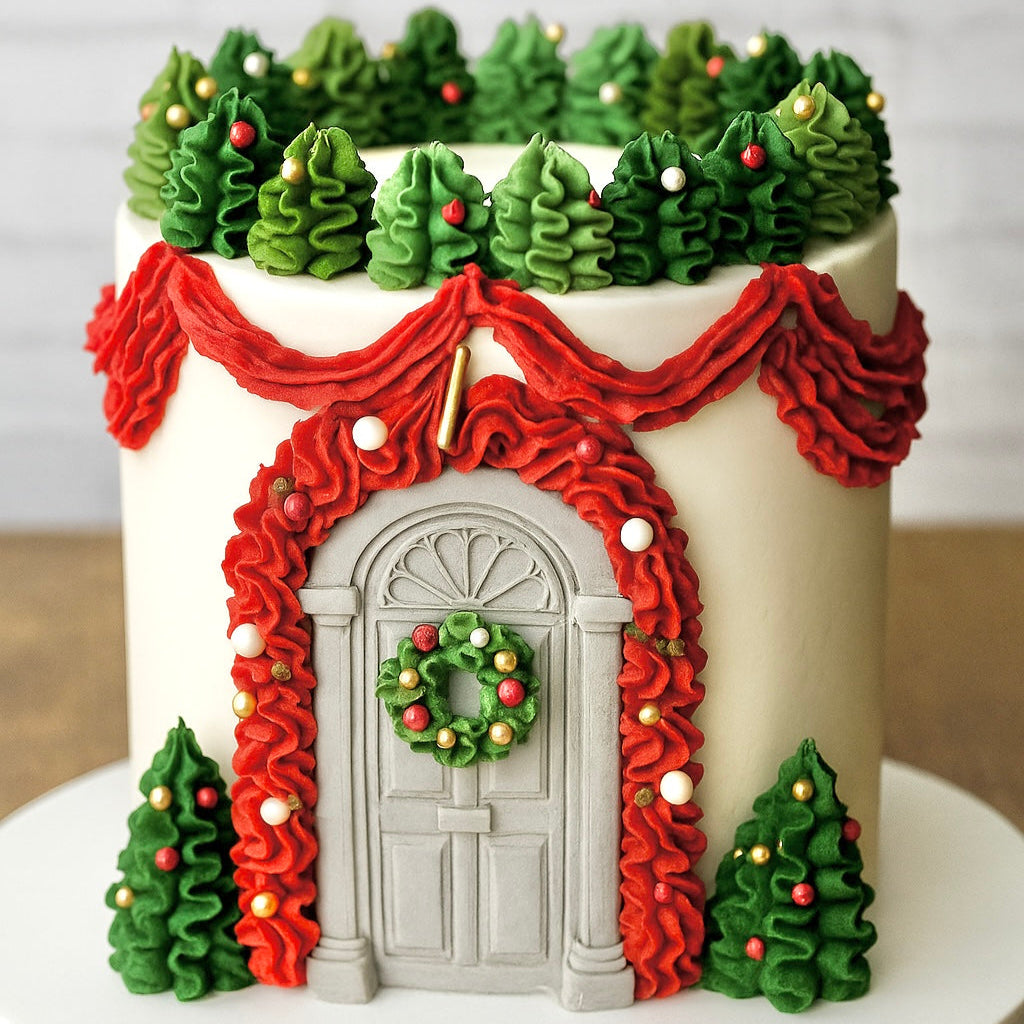 Adults Christmas Class: Santa's Door {TUESDAY 23RD DECEMBER 6PM - 9PM} Merryday