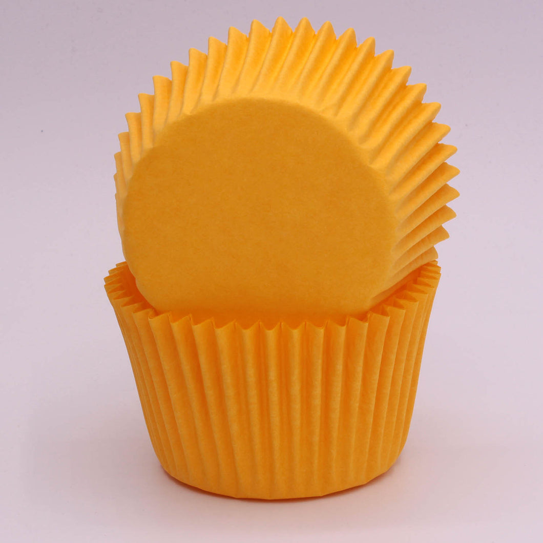 Paper Baking Cups Golden Yellow (All Sizes) Bakeware Confeta   