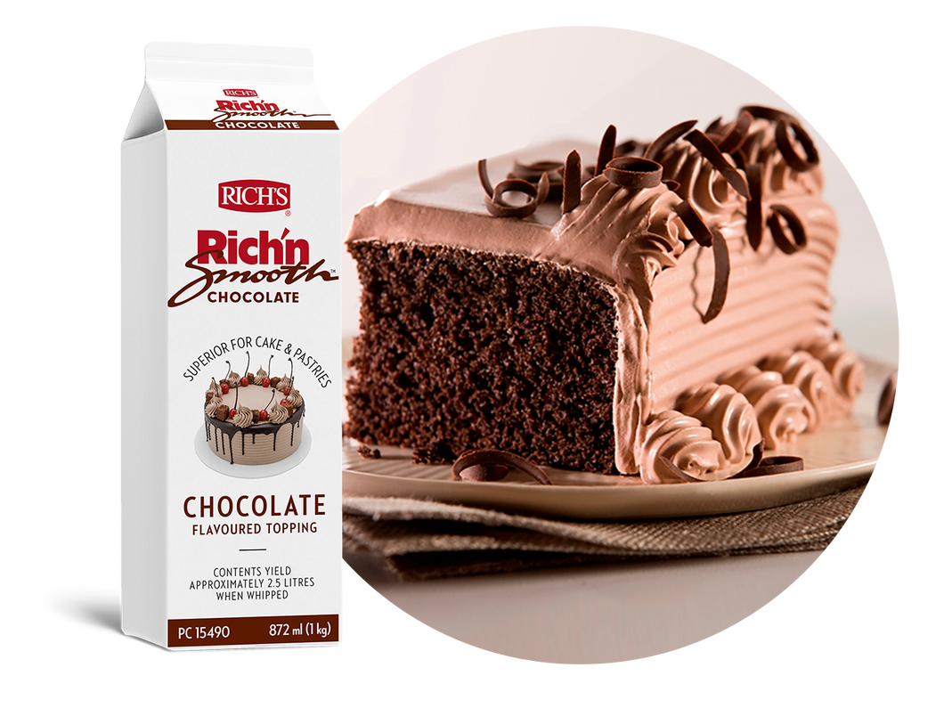 Rich'n Smooth - Chocolate 1kg PICK UP AND PAY IN STORE ONLY Edibles Rich’s