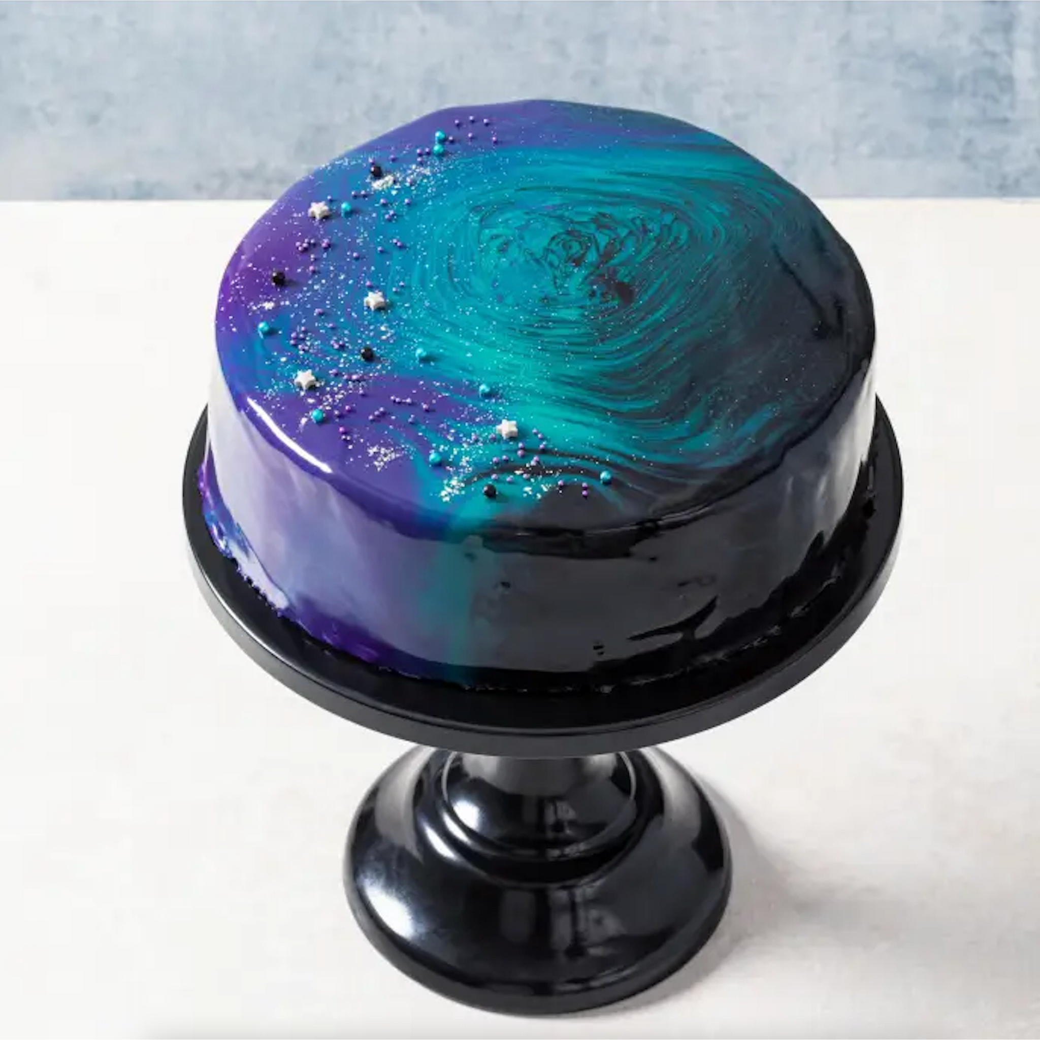 Green Mirror Glaze Cake | Buy Mirror Glaze Cake | Fab Cakes