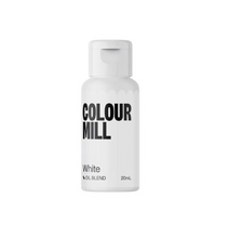 Load image into Gallery viewer, Oil Based Colouring 20ml White Edibles Colour Mill   