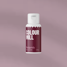 Load image into Gallery viewer, Oil Based Colouring 20ml Burgundy Edibles Colour Mill   