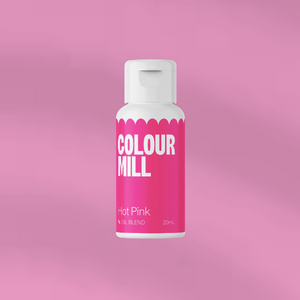 Oil Based Colouring 20ml Hot Pink Edibles Colour Mill   