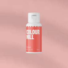 Load image into Gallery viewer, Oil Based Colouring 20ml Coral Edibles Colour Mill   