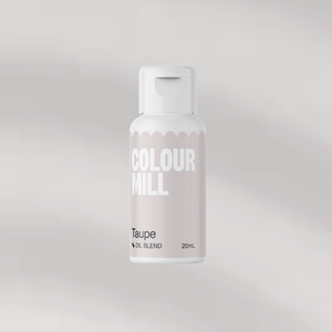 Oil Based Colouring 20ml Taupe Edibles Colour Mill   