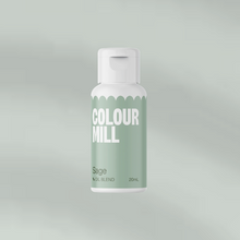 Load image into Gallery viewer, Oil Based Colouring 20ml Sage Edibles Colour Mill   