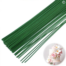 Load image into Gallery viewer, Floral Wire Green 18 Gauge 25pk Supplies Cake Craft