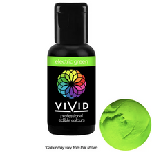 Load image into Gallery viewer, Gel Food Colour Electric Green 21g Edibles Vivid