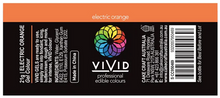 Load image into Gallery viewer, Gel Food Colour Electric Orange 21g Edibles Vivid