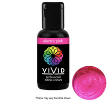 Load image into Gallery viewer, Gel Food Colour Electric Pink 21g Edibles Vivid