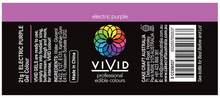 Load image into Gallery viewer, Gel Food Colour Electric Purple 21g Edibles Vivid