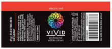 Load image into Gallery viewer, Gel Food Colour Electric Red 21g Edibles Vivid
