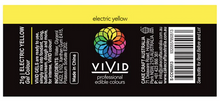 Load image into Gallery viewer, Gel Food Colour Electric Yellow 21g Edibles Vivid