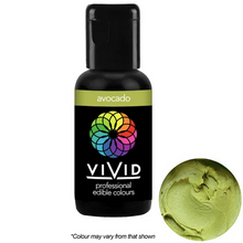 Load image into Gallery viewer, Gel Food Colour Avocado 21g Edibles Vivid