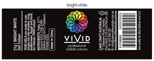 Load image into Gallery viewer, Gel Food Colour Bright White 21g Edibles Vivid