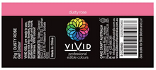 Load image into Gallery viewer, Gel Food Colour Dusty Rose 21g Edibles Vivid