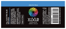 Load image into Gallery viewer, Gel Food Colour Electric Blue 21g Edibles Vivid