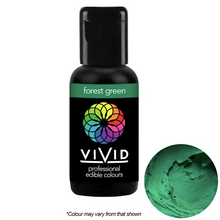Load image into Gallery viewer, Gel Food Colour Forest Green 21g Edibles Vivid