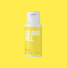 Load image into Gallery viewer, Oil Based Colouring 20ml Yellow Edibles Colour Mill   