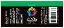 Load image into Gallery viewer, Gel Food Colour Leaf Green 21g Edibles Vivid