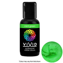 Load image into Gallery viewer, Gel Food Colour Mint Green 21g Edibles Vivid
