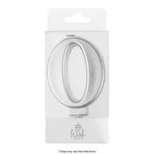 Load image into Gallery viewer, Number Candles 6.5cm Tall Silver