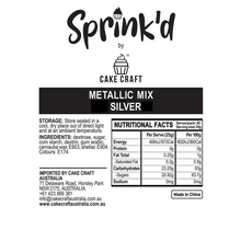 Load image into Gallery viewer, Sprinkle Medley - Metallic Silver 60g