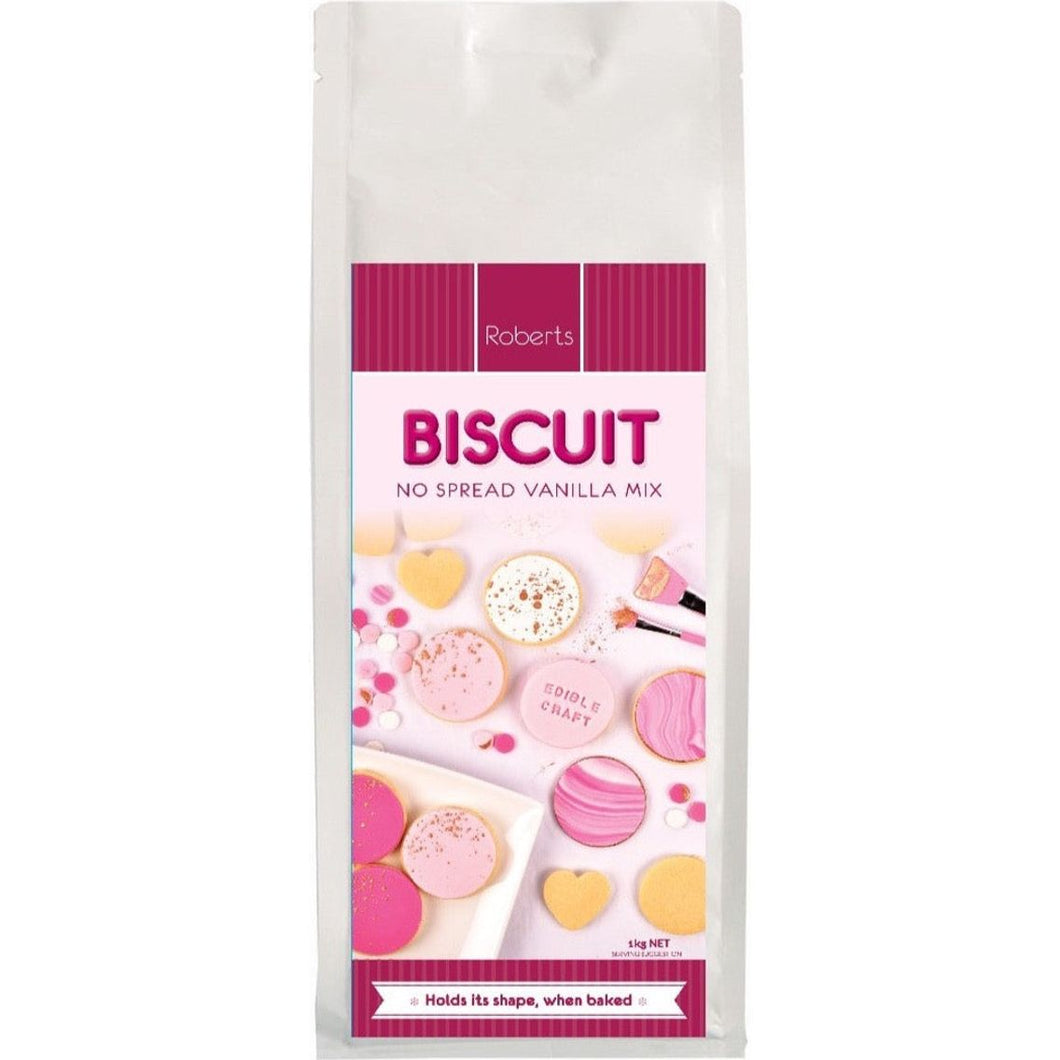 No Spread Vanilla Biscuit Mix 1kg Edibles Roberts Edible Craft   