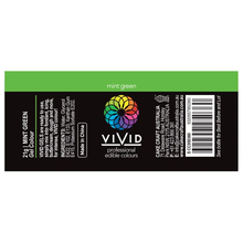 Load image into Gallery viewer, Gel Food Colour Mint Green 21g Edibles Vivid