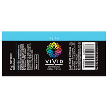 Load image into Gallery viewer, Gel Food Colour Sky Blue 21g Edibles Vivid