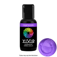 Load image into Gallery viewer, Gel Food Colour Regal Purple 21g Edibles Vivid