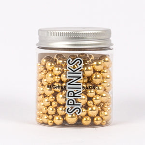 Bubble Bubble Shiny Gold 65g Edibles SPRINKS   