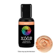 Load image into Gallery viewer, Gel Food Colour Peach 21g Edibles Vivid