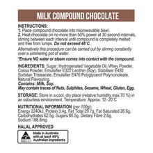 Load image into Gallery viewer, Compound Chocolate - Milk 300g Edibles Barry Callebaut