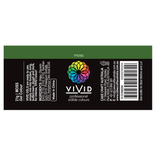 Load image into Gallery viewer, Gel Food Colour Moss Green 21g Edibles Vivid