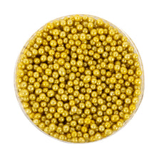 Load image into Gallery viewer, Cachous Gold 2mm 85g Edibles SPRINKS   