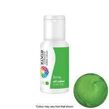 Load image into Gallery viewer, Oil Based Colouring 21g Lime Green Edibles Vivid