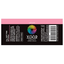 Load image into Gallery viewer, Gel Food Colour Soft Pink 21g Edibles Vivid